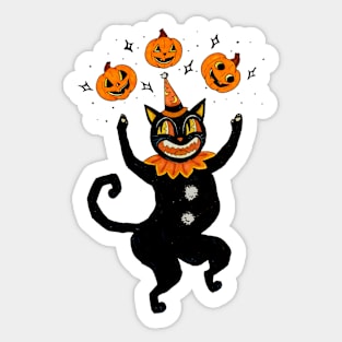 Halloween Cat Sticker